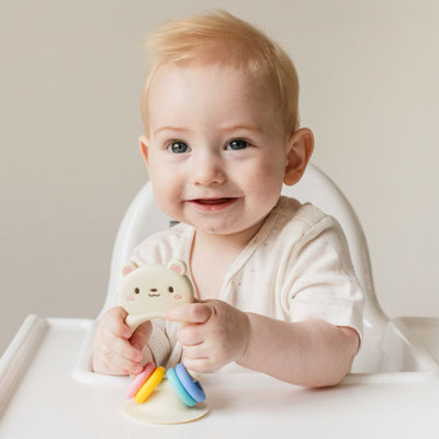 Tiger Tribe - High Chair Buddy | Silicone Bear Teether Tiger Tribe 