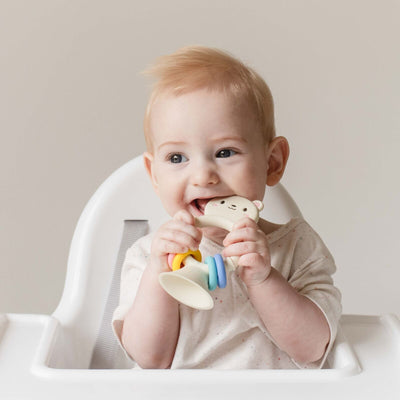 Tiger Tribe - High Chair Buddy | Silicone Bear Teether Tiger Tribe 