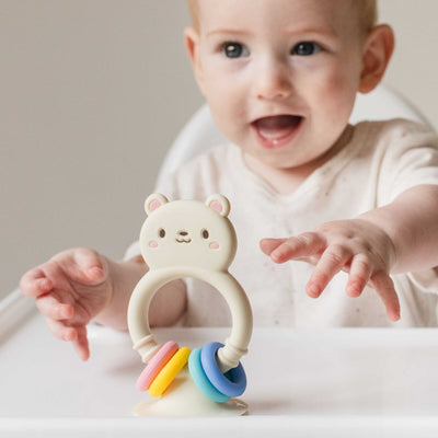Tiger Tribe - High Chair Buddy | Silicone Bear Teether Tiger Tribe 