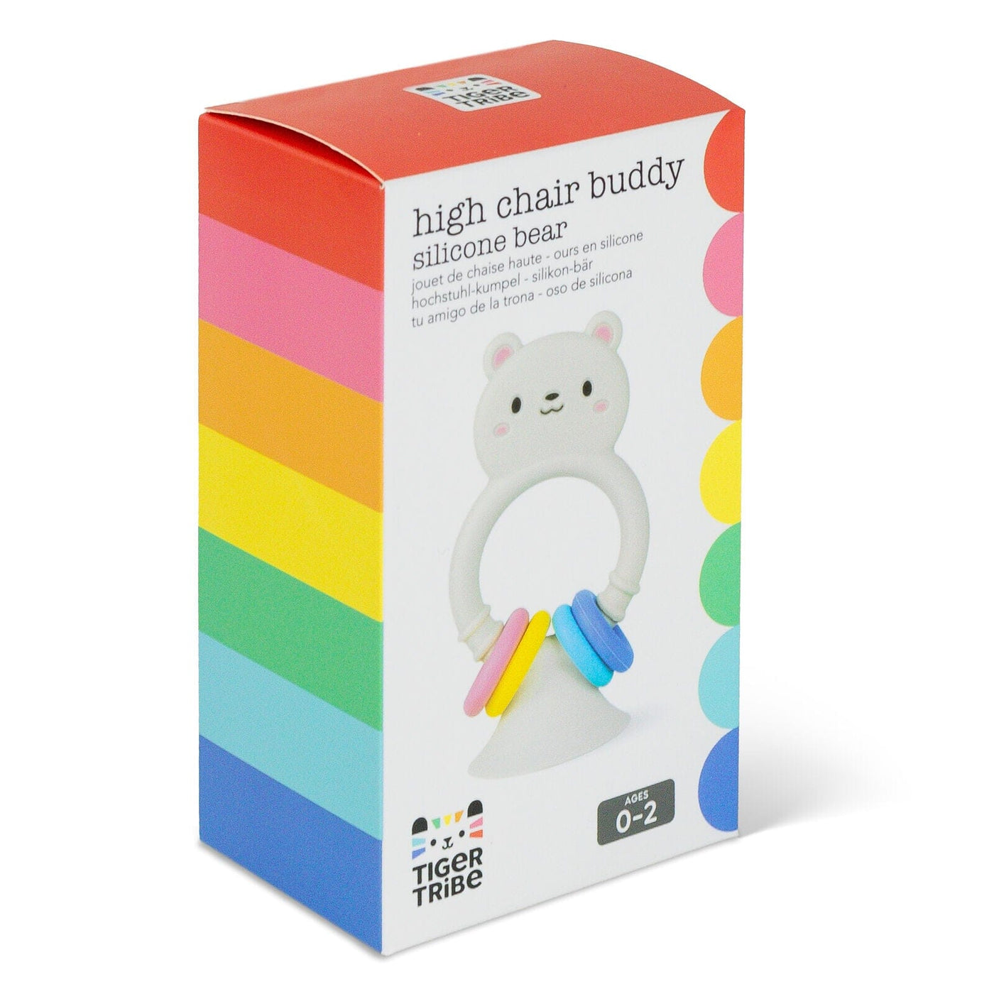 Tiger Tribe - High Chair Buddy | Silicone Bear Teether Tiger Tribe 