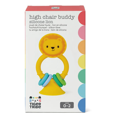Tiger Tribe - High Chair Buddy | Silicone Lion Teether Tiger Tribe 