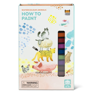 Tiger Tribe - How to Paint | Watercolour Animals