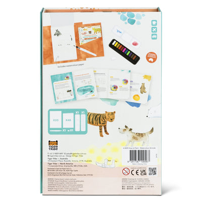 Tiger Tribe - How to Paint | Watercolour Animals Activity & Craft Tiger Tribe 