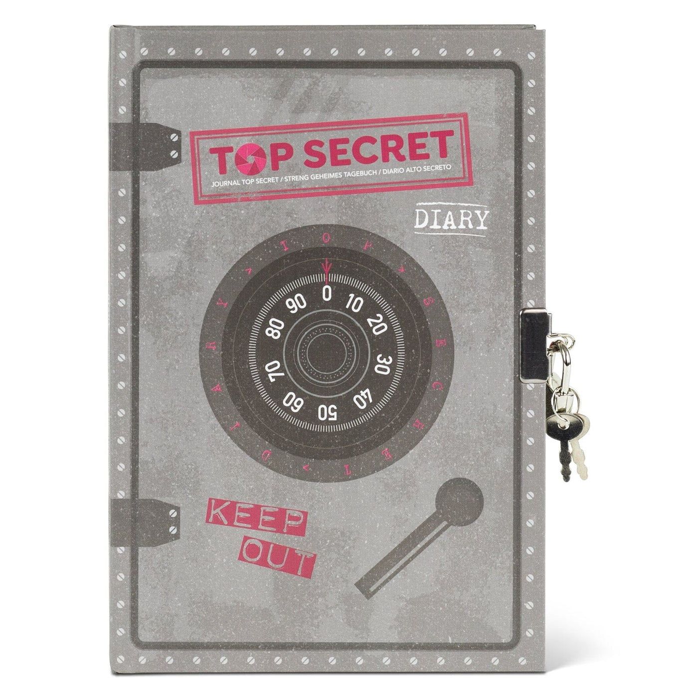 Tiger Tribe - Lockable Diary | Top Secret Activity & Craft Tiger Tribe 