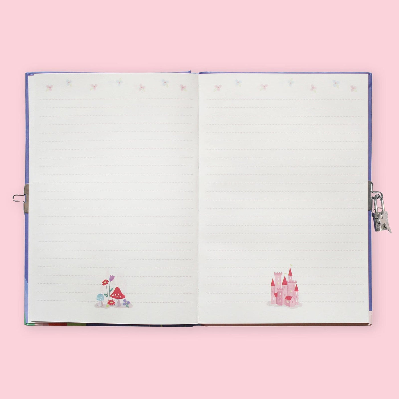 Tiger Tribe - Lockable Diary - Unicorn Rainbows Activity & Craft Tiger Tribe 