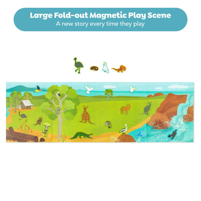Tiger Tribe - Magna Carry | Aussie Animals Magnetic Play Tiger Tribe 