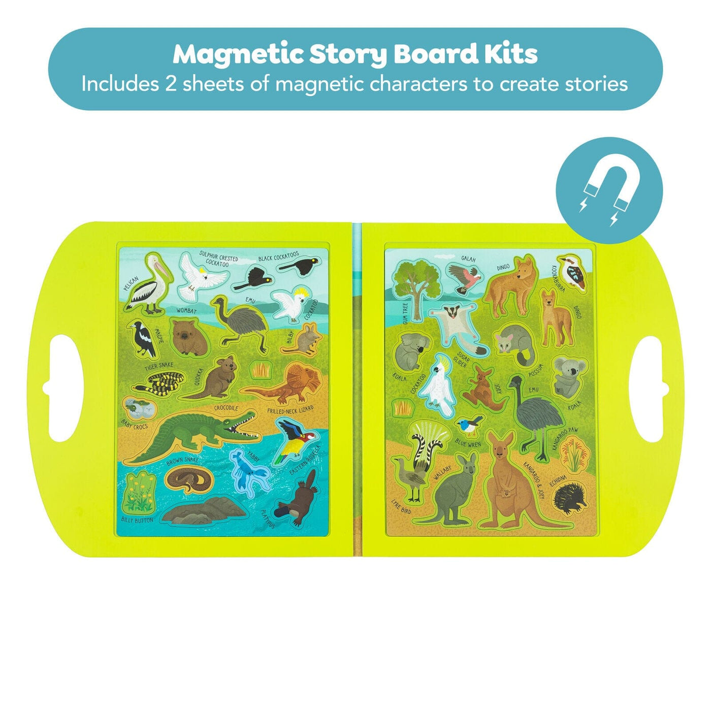 Tiger Tribe - Magna Carry | Aussie Animals Magnetic Play Tiger Tribe 
