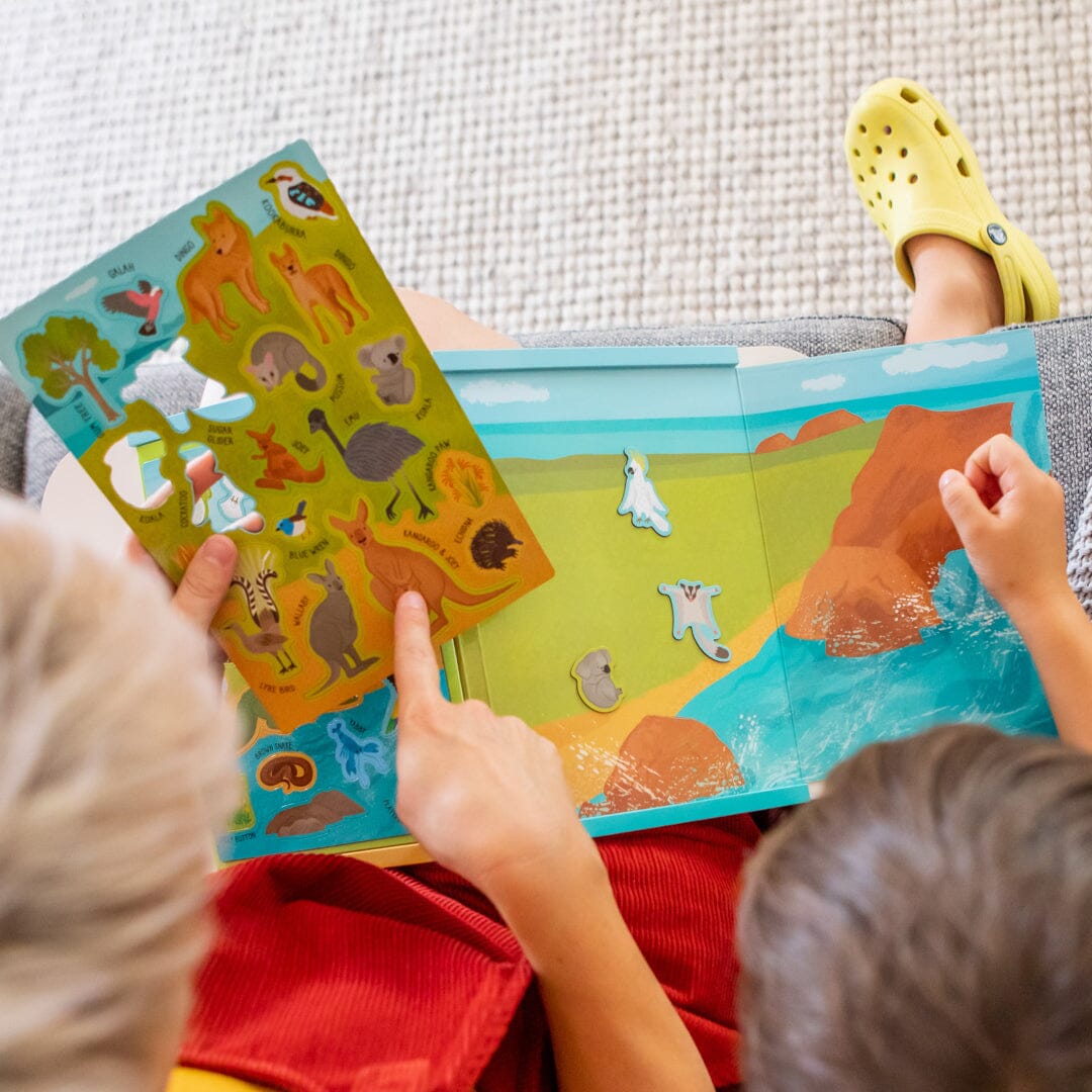 Tiger Tribe - Magna Carry | Aussie Animals Magnetic Play Tiger Tribe 