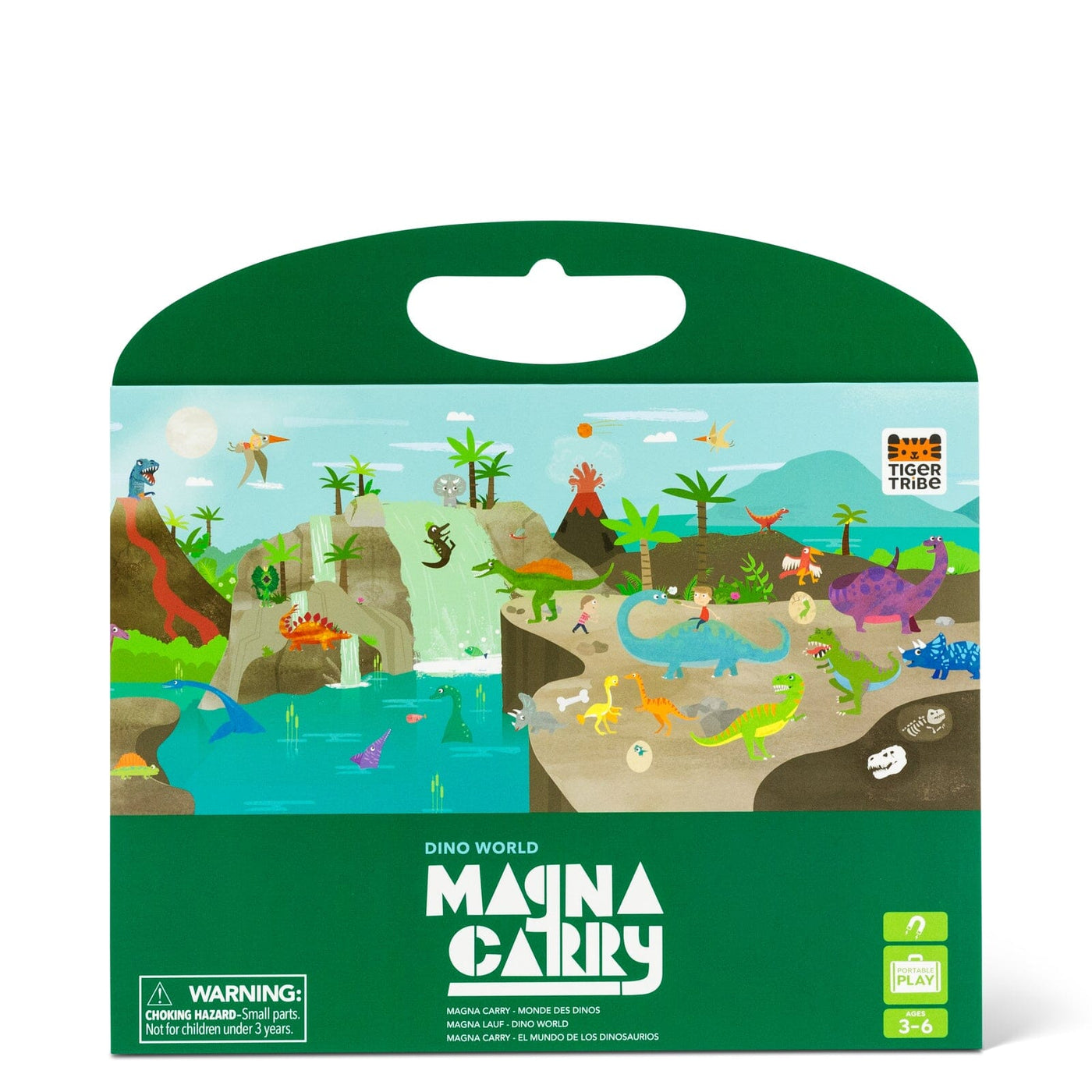 Tiger Tribe - Magna Carry | Dino World Magnetic Play Tiger Tribe 