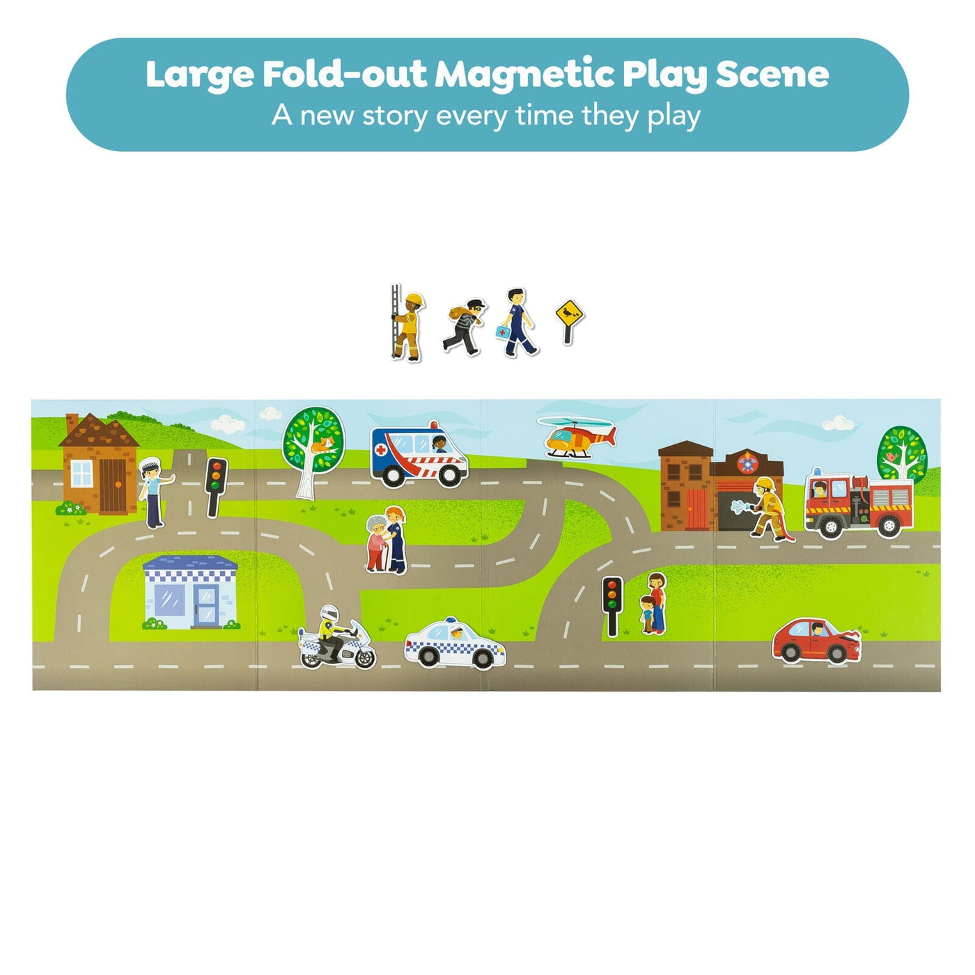 Tiger Tribe - Magna Carry | Emergency Rescue Magnetic Play Tiger Tribe 
