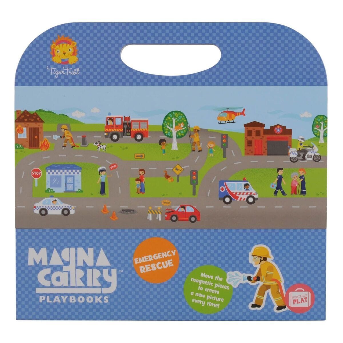 Tiger Tribe - Magna Carry | Emergency Rescue Magnetic Play Tiger Tribe 