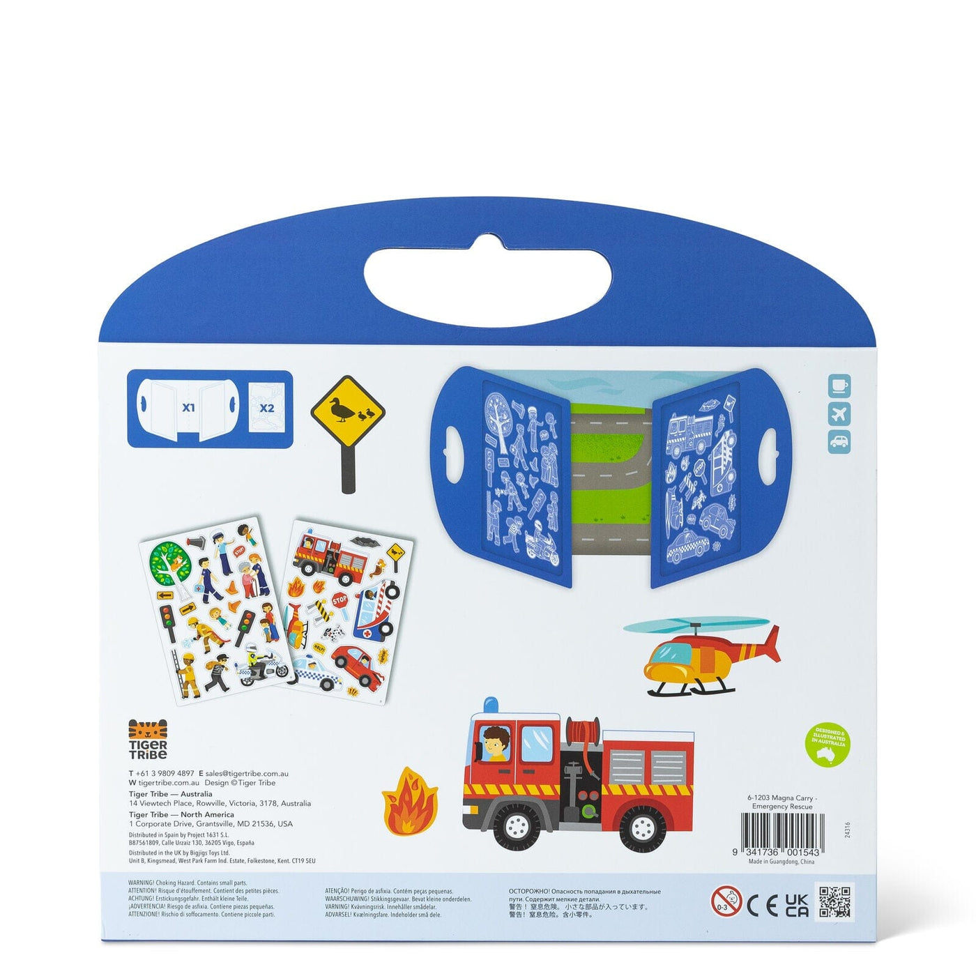 Tiger Tribe - Magna Carry | Emergency Rescue Magnetic Play Tiger Tribe 