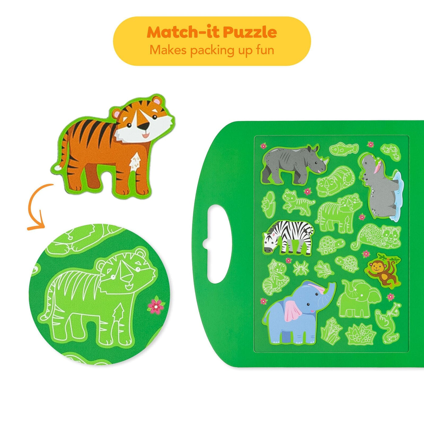 Tiger Tribe - Magna Carry | In the Jungle Magnetic Play Tiger Tribe 