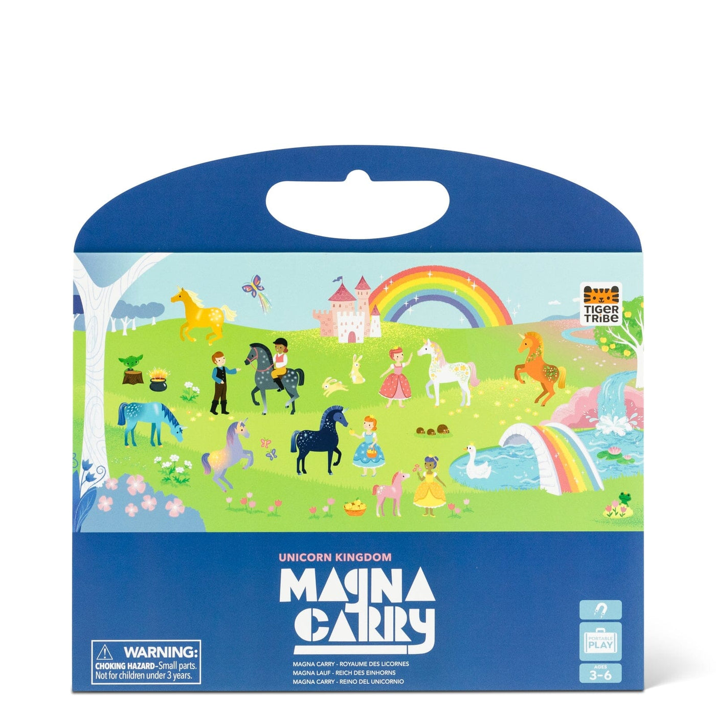 Tiger Tribe - Magna Carry | Unicorn Kingdom Magnetic Play Tiger Tribe 