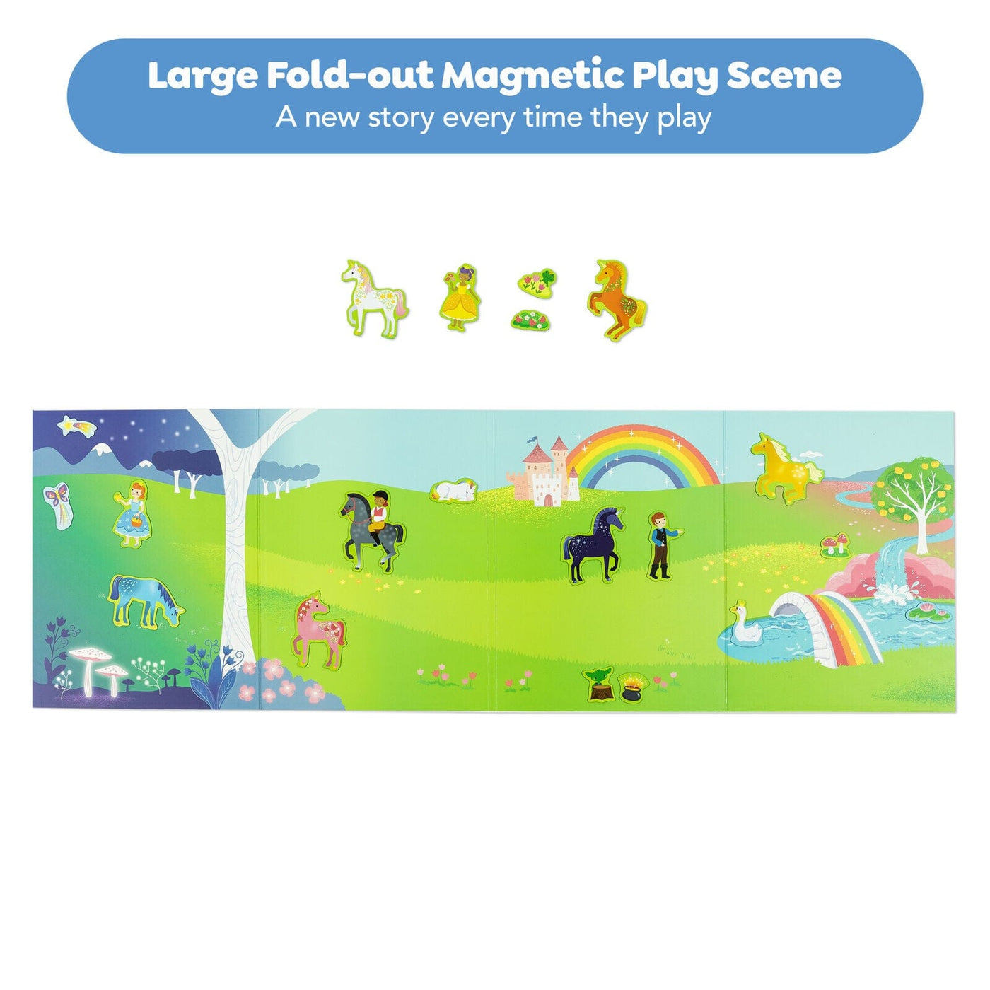 Tiger Tribe - Magna Carry | Unicorn Kingdom Magnetic Play Tiger Tribe 