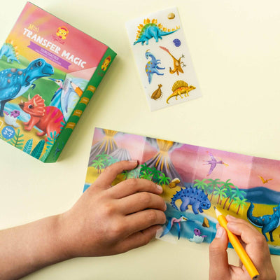 Tiger Tribe Mini Transfer Magic - Dinosaurs Activity & Craft Tiger Tribe 