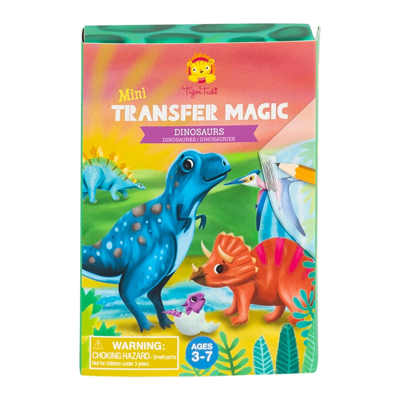 Tiger Tribe Mini Transfer Magic - Dinosaurs Activity & Craft Tiger Tribe 