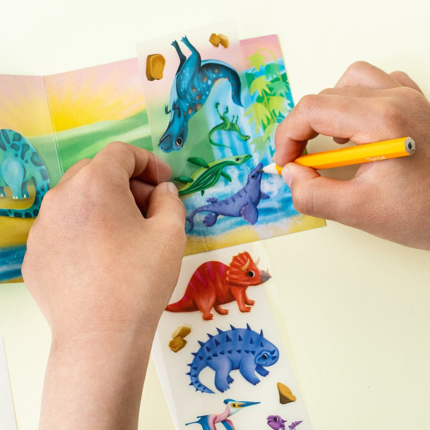 Tiger Tribe Mini Transfer Magic - Dinosaurs Activity & Craft Tiger Tribe 