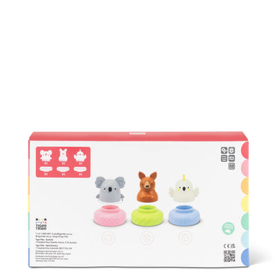 Tiger Tribe - Mix & Match Bath Mates | Aussie Animals Bath Toy Tiger Tribe 