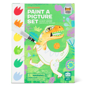 Tiger Tribe - Paint-a-Picture Set | Dinosaurs