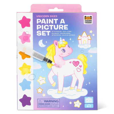 Tiger Tribe - Paint a Picture | Unicorn Skies Activity & Craft Tiger Tribe 