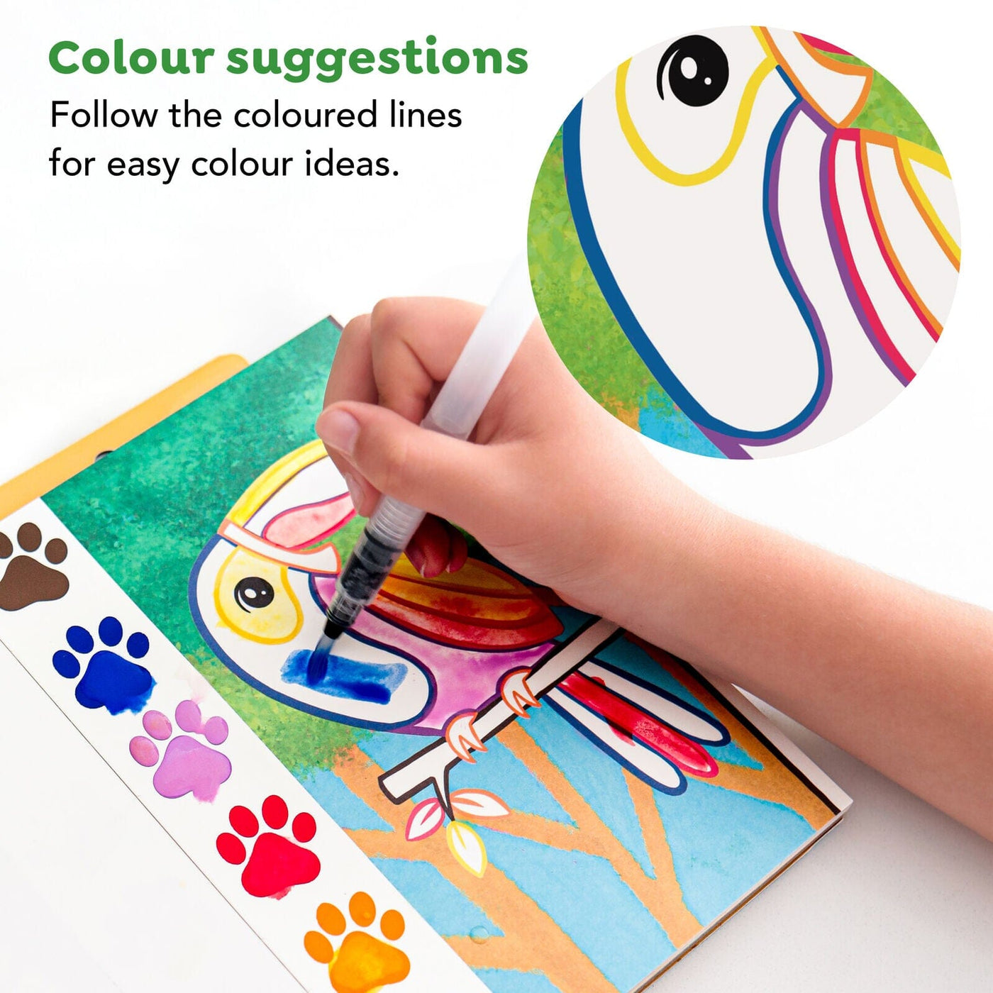 Tiger Tribe - Paint a Picture | Wild Animals Activity & Craft Tiger Tribe 