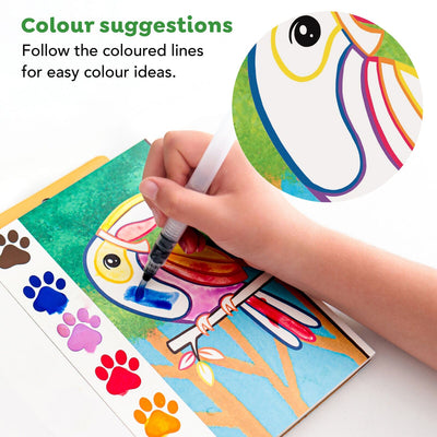 Tiger Tribe - Paint a Picture | Wild Animals Activity & Craft Tiger Tribe 