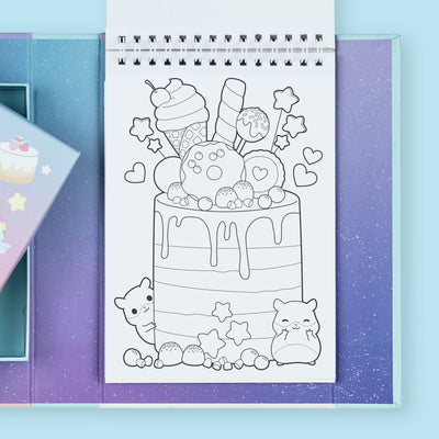 Tiger Tribe - Pastel Colouring Set | Kawaii Cafe Activity & Craft Tiger Tribe 