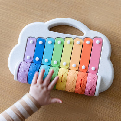 Tiger Tribe Rainbow Roller Xylophone Bath Toy Tiger Tribe 
