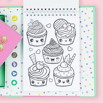 Tiger Tribe - Scented Colouring | Fruity Cutie Activity & Craft Tiger Tribe 