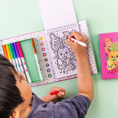Tiger Tribe - Scented Colouring | Fruity Cutie Activity & Craft Tiger Tribe 