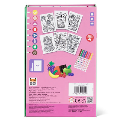 Tiger Tribe - Scented Colouring | Fruity Cutie Activity & Craft Tiger Tribe 