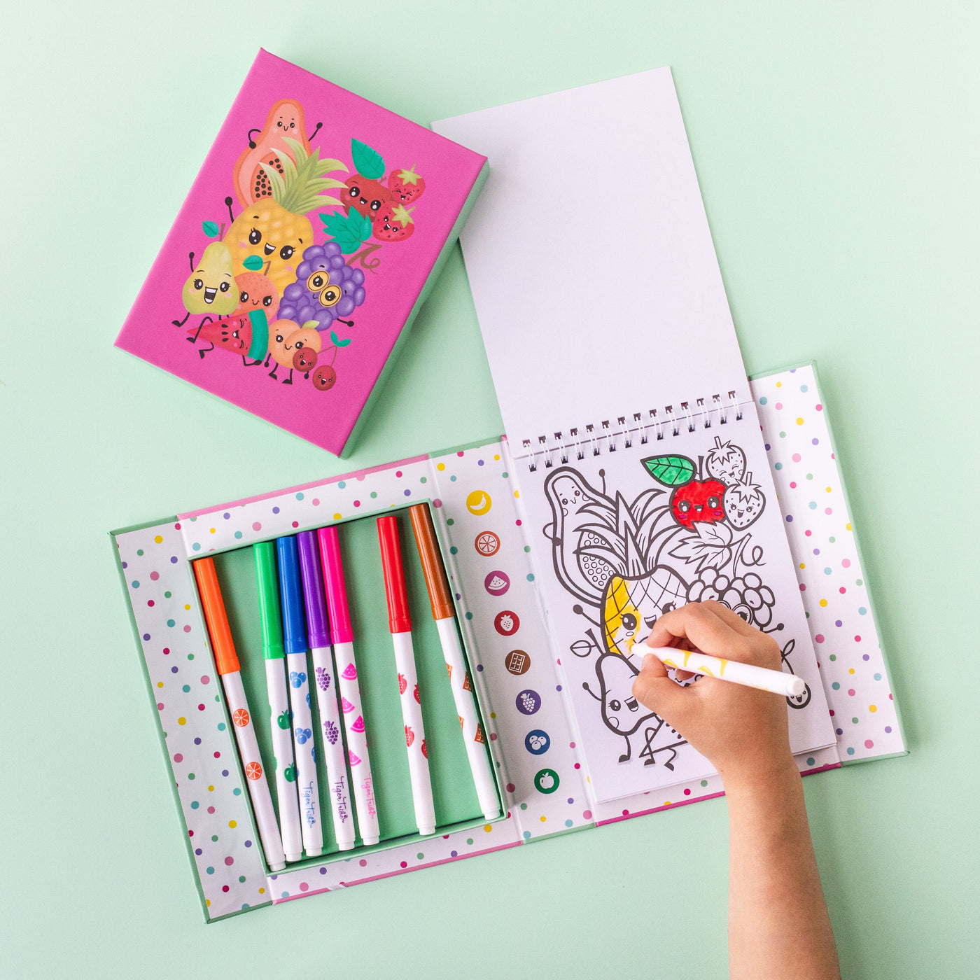 Tiger Tribe - Scented Colouring | Fruity Cutie Activity & Craft Tiger Tribe 