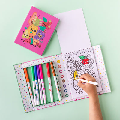Tiger Tribe - Scented Colouring | Fruity Cutie Activity & Craft Tiger Tribe 
