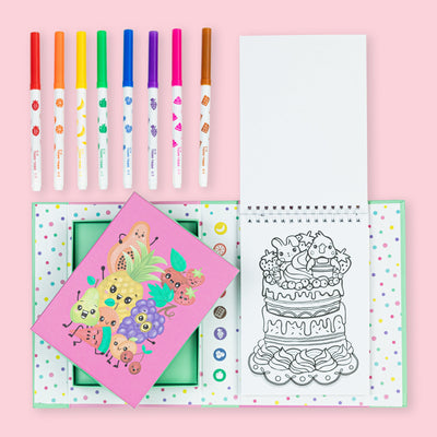 Tiger Tribe - Scented Colouring | Fruity Cutie Activity & Craft Tiger Tribe 