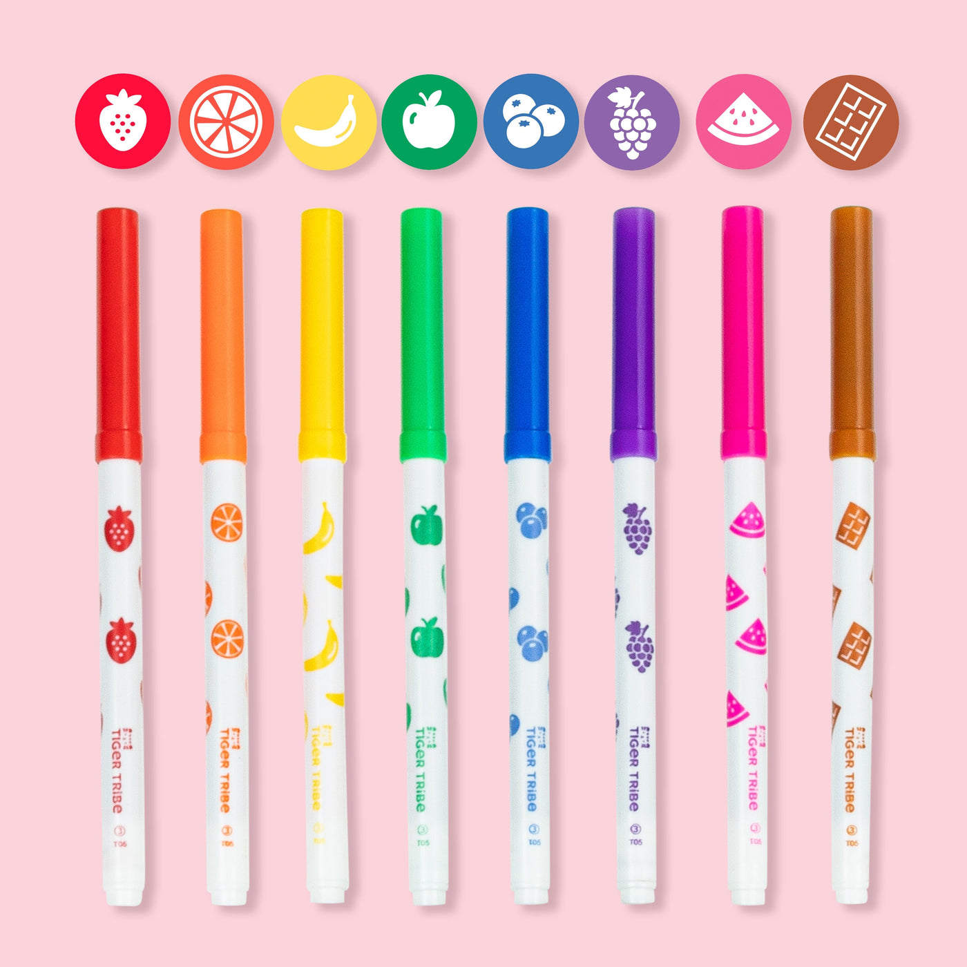Tiger Tribe - Scented Colouring | Fruity Cutie Activity & Craft Tiger Tribe 
