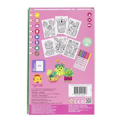 Tiger Tribe Scented Colouring - Fruity Cutie Activity & Craft Tiger Tribe 