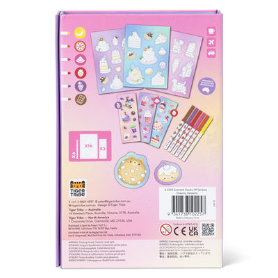 Tiger Tribe - Scented Stacks Of Stickers | Dreamy Desserts Activity & Craft Tiger Tribe 