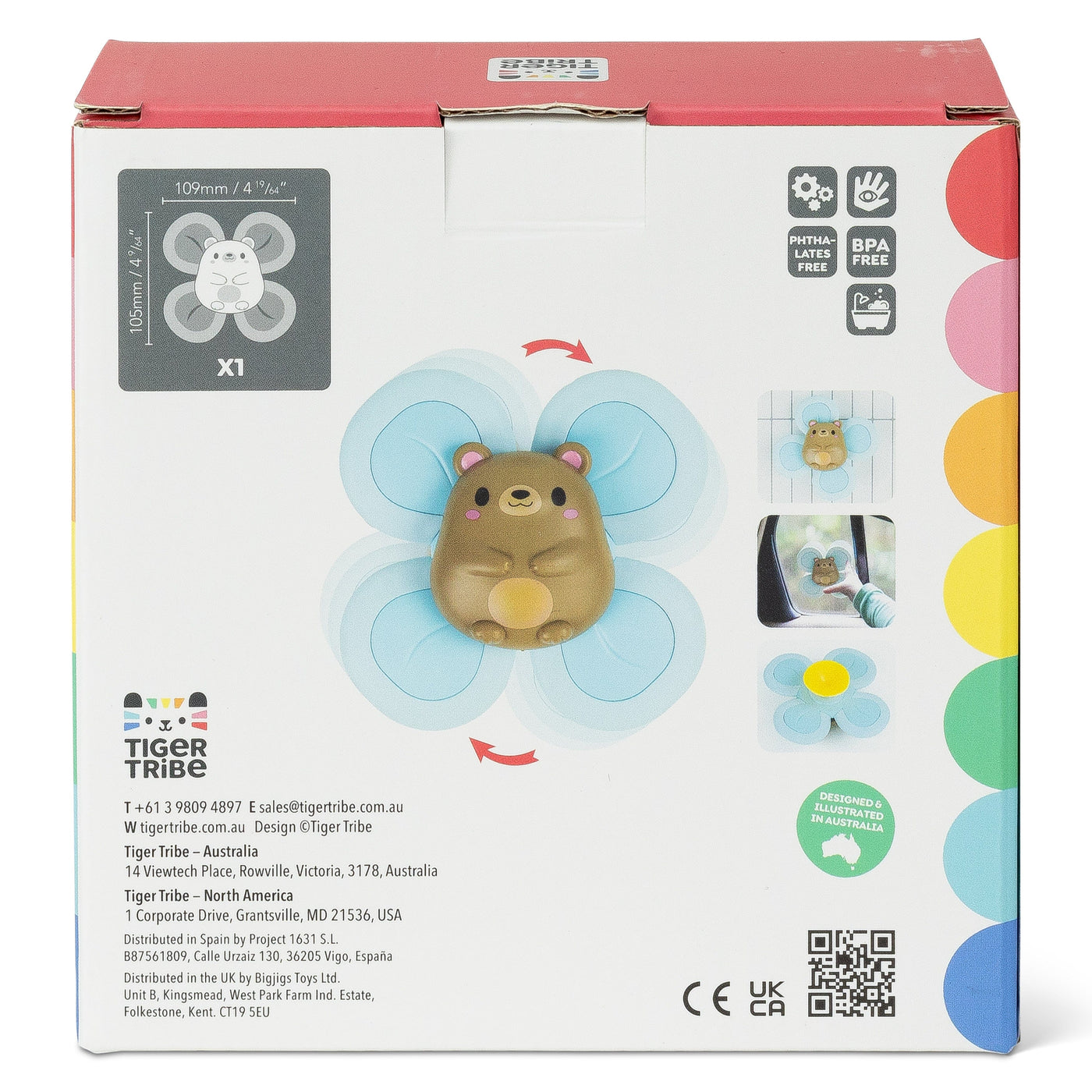 Tiger Tribe - Sensory Spinner | Bear Sensory Toy Tiger Tribe 