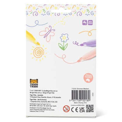 Tiger Tribe - Shimmer Markers Activity & Craft Tiger Tribe 