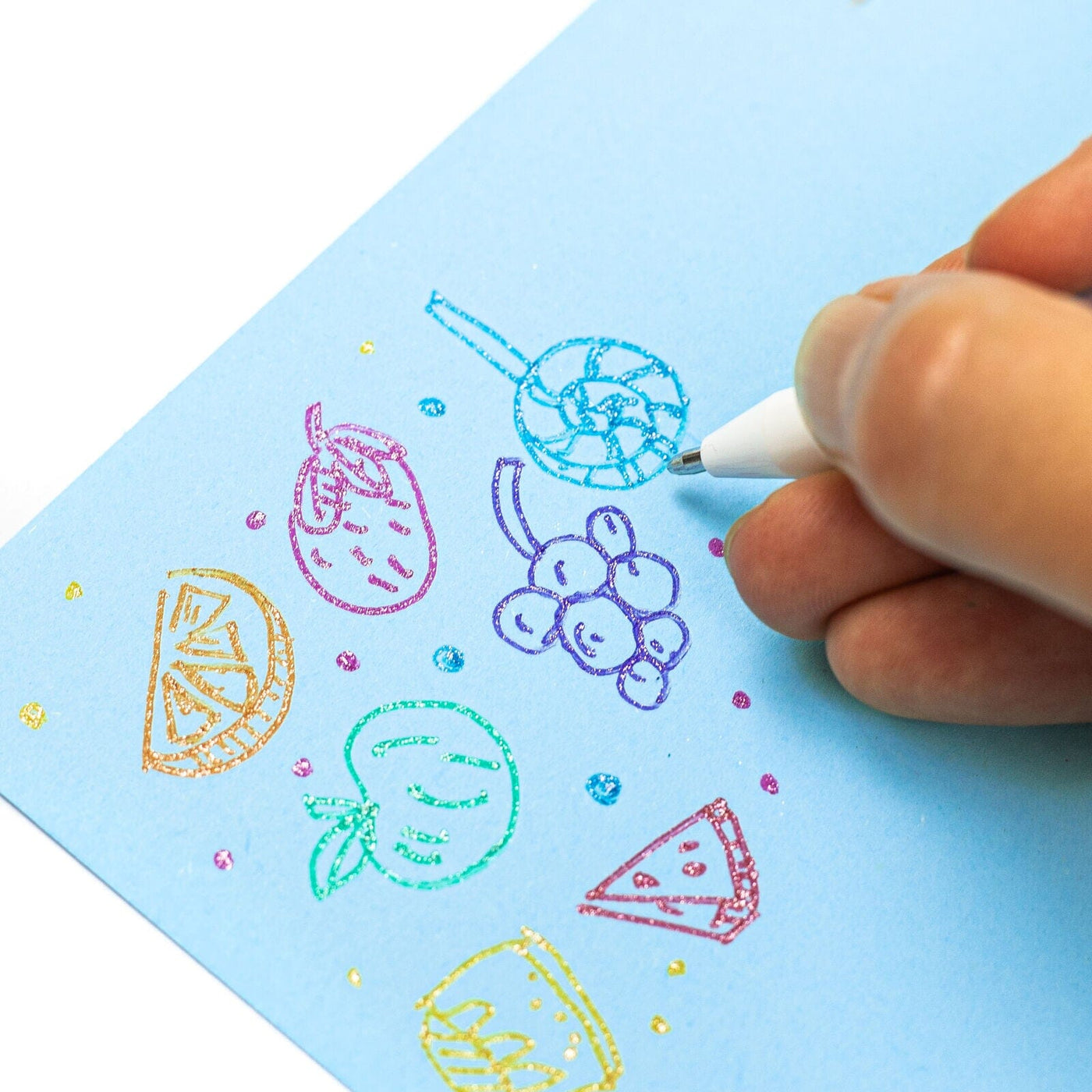 Tiger Tribe - Shimmer Scented Gel Pens Activity & Craft Tiger Tribe 