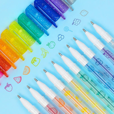 Tiger Tribe - Shimmer Scented Gel Pens Activity & Craft Tiger Tribe 