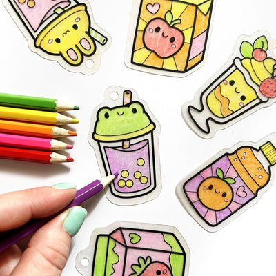 Tiger Tribe - Shrinkorama Charm Bracelet | Kawaii Drinks Activity & Craft Tiger Tribe 