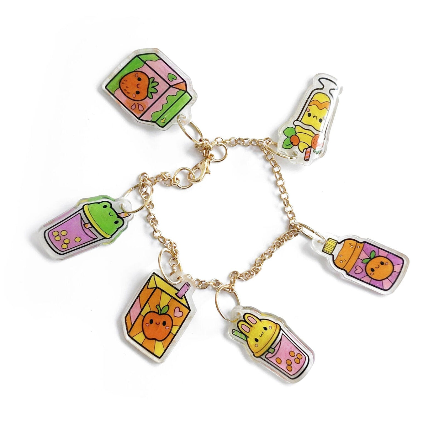 Tiger Tribe - Shrinkorama Charm Bracelet | Kawaii Drinks Activity & Craft Tiger Tribe 