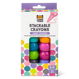 Tiger Tribe - Stackable Crayons | Candy Colours
