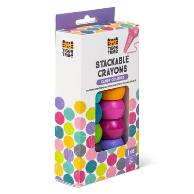 Tiger Tribe - Stackable Crayons | Candy Colours Activity & Craft Tiger Tribe 