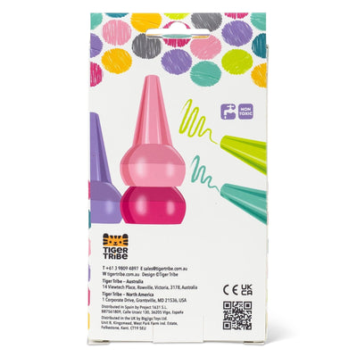 Tiger Tribe - Stackable Crayons | Candy Colours Activity & Craft Tiger Tribe 