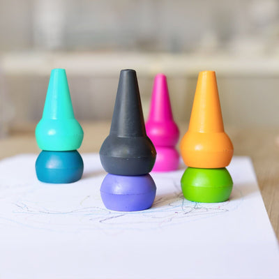 Tiger Tribe - Stackable Crayons | Candy Colours Activity & Craft Tiger Tribe 