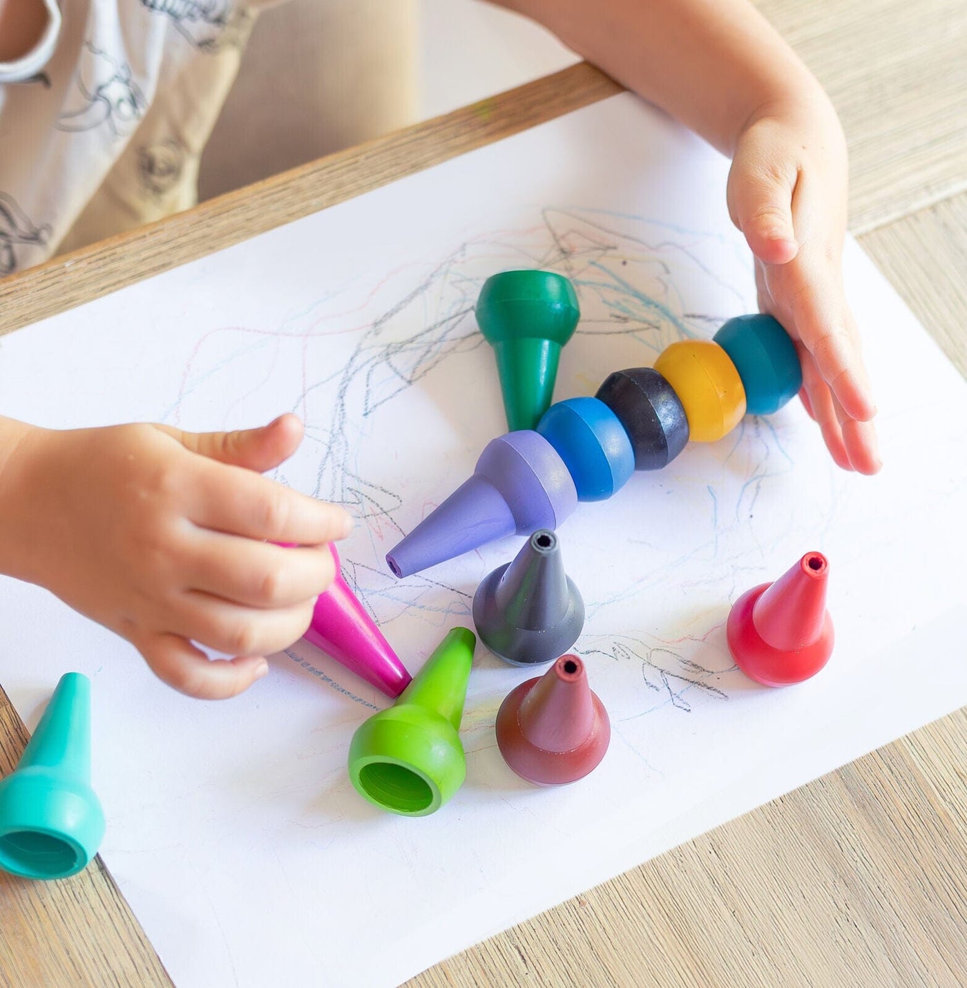 Tiger Tribe - Stackable Crayons | Candy Colours Activity & Craft Tiger Tribe 