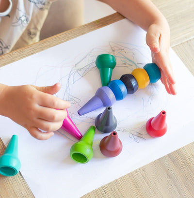 Tiger Tribe - Stackable Crayons | Candy Colours Activity & Craft Tiger Tribe 